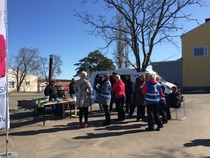 Ehdokkaita kampanjoimassa